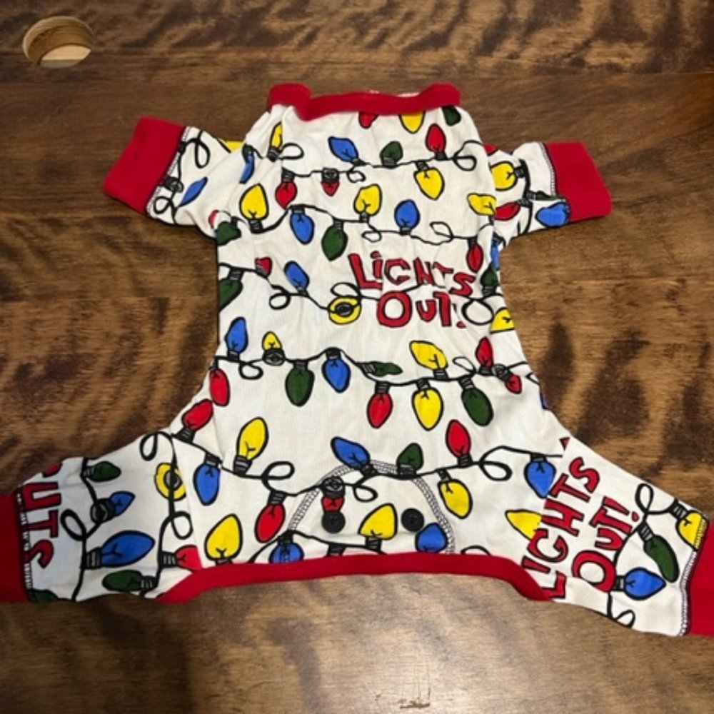 Lazy One Meduim Dog onesie e